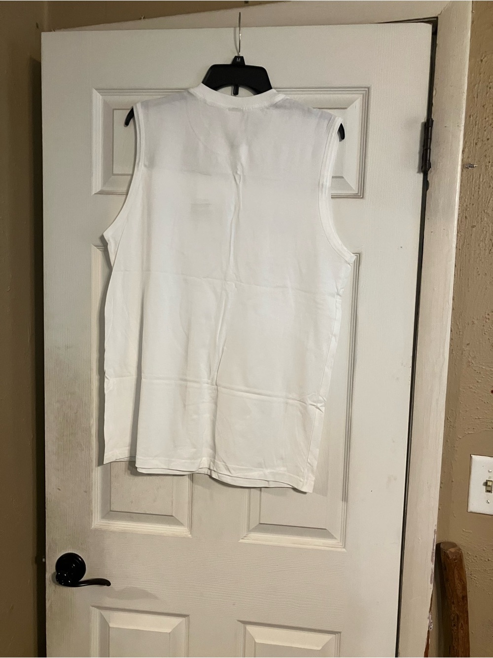 MILANO Italy White Sleeveless Graphic Tee - Size XL - New Never Worn - Picture 3 of 3